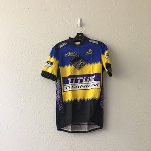 Titus Titanium Bicycle Jersey NWT